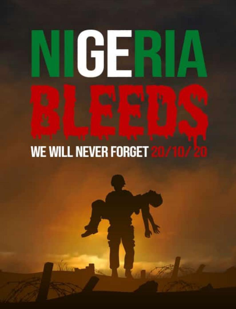 ibukun_tayo's tweet photo. We will NEVER forget those that died waving the Nigerian flag! 
#EndSARS  #LekkiMassacre https://t.co/YOEUTYOjBm