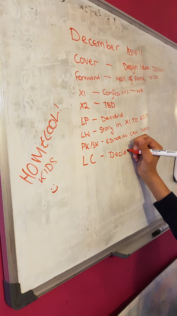 homecoolkids's tweet photo. Work on the next issue of @homecoolkids has officially begun with X1 writing down a rough editorial plan! #CreativityMatters #LockdownStories #GenerationCOVID #ChildrenWriting https://t.co/vXG4HZKPCG
