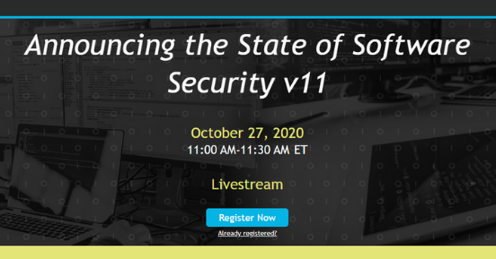 Veracode's tweet photo. Happening TODAY at 11:00 am ET: Join us live as we unveil the findings from our 11th State of Software Security report and answer your questions about the data! Register here: https://t.co/58EvbmoXLP #SOSS11 #DevSecOps #Cybersecurity https://t.co/Stf5HG5oLA