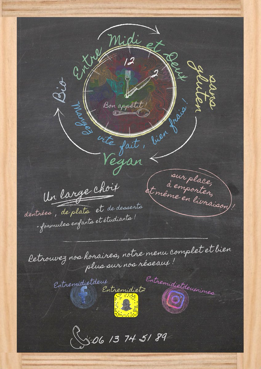 EntreMidi's tweet photo. Nouveau à @nimes ! Des plats faits maison, entièrement vegan et bio. Nous pensons à vous et à votre santé en vous offrant des produits locaux et de qualité, en livraison ou à emporter pour assurer votre sécurité ! 
#Vegan #Nimes #COVID19france #HealthyFood https://t.co/9igt0A5LT6