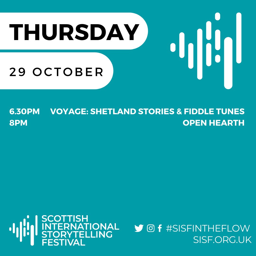 ScotStoryCentre's tweet photo. THURSDAY AT #SISFINTHEFLOW! 

Book now: https://t.co/rV6zuOlvHD https://t.co/NvJgKe90Bb
