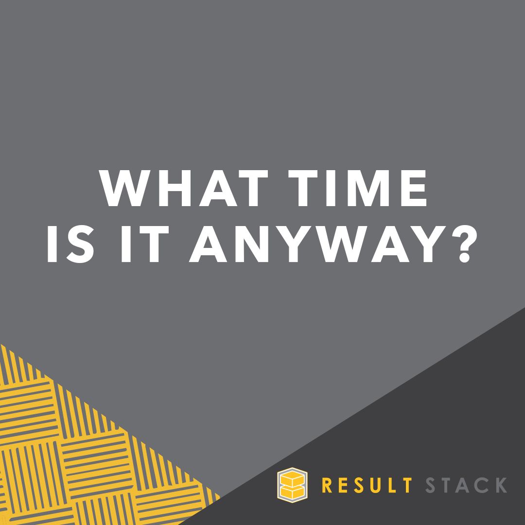 Tyler Jennings, a Senior Consultant at ResultStack, had the opportunity to speak at this year's Momentum Developer Conference! Due to Covid-19, the conference was held virtually. Tyler's presentation, 'What Time Is It Anyway?' can be found below!👇 youtube.com/watch?v=41JpVP…