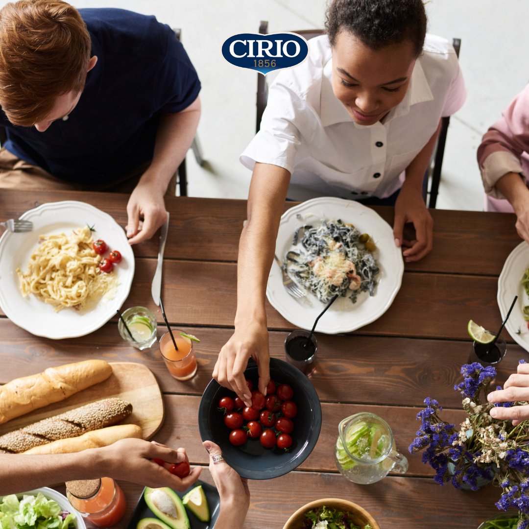 CirioUK's tweet photo. Food tastes better with family #AuthenticallyItalian
Raise an emoji hand if you agree! 🙋 https://t.co/GqcmnR3ifn