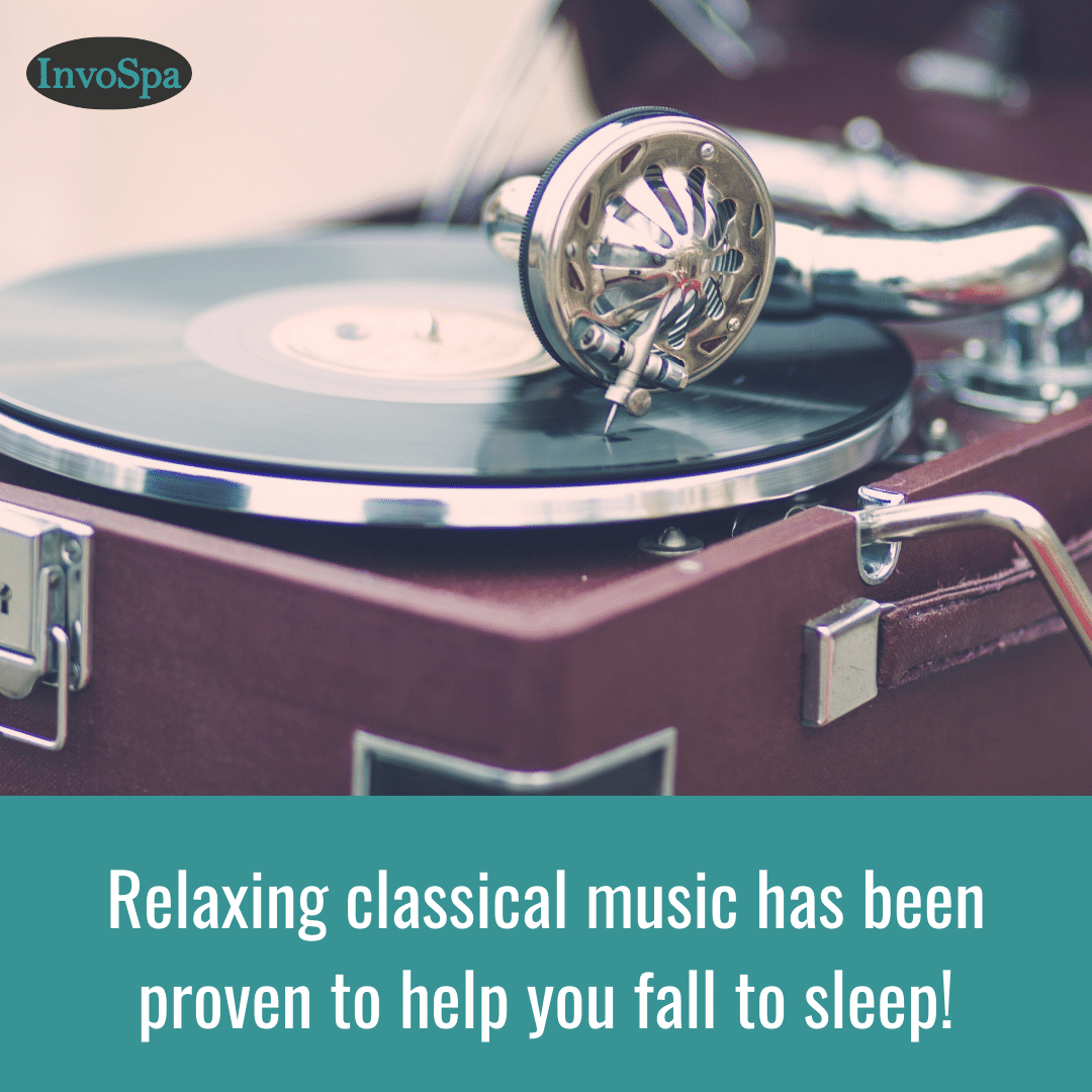 InvoSpa's tweet photo. Having trouble sleeping can have wide-ranging, negative effects on your health but relaxing classical music has been proven to help you fall to sleep! #sleep #relaxation #health https://t.co/16mpRXRoAA