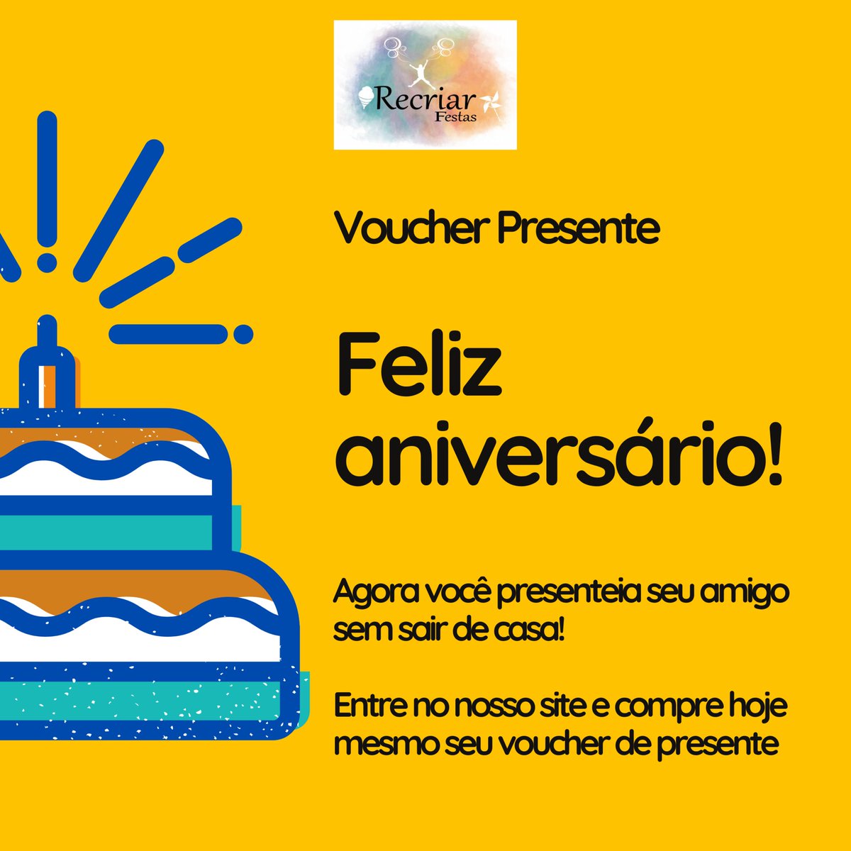 RecriarFestas's tweet photo. Confira os vocher's de presente no nosso site! https://t.co/pHLPS90Ena
