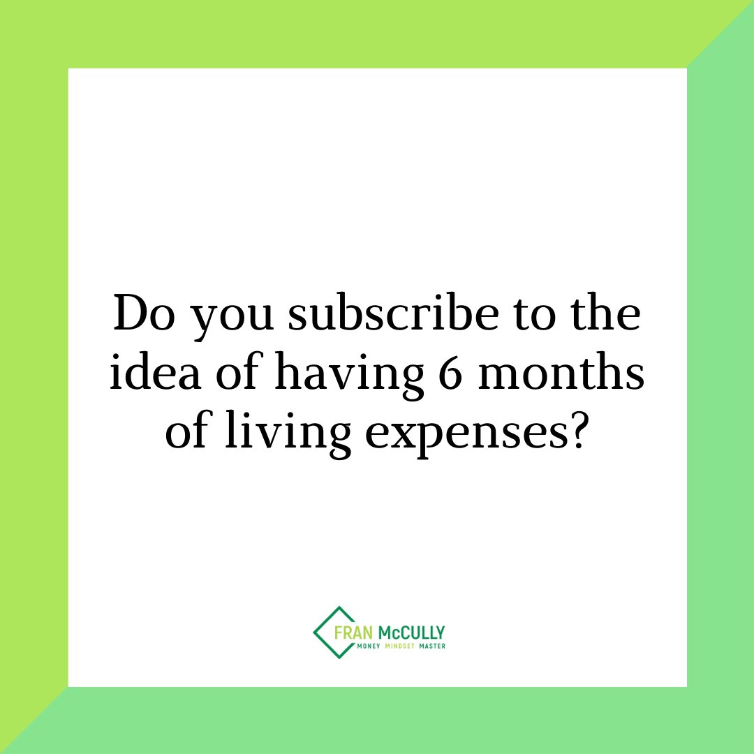Franmccully's tweet photo. Do you subscribe to the idea of having 6 months of living expenses?
#business #cashflow #SBALoans #moneymaker #entrepreneur #mindset #smallbusiness #consulting #businessowner #taxprep #smallbusinessloans #taxhelp #creditgoal #finance #passiveincome #financialindependence #profit https://t.co/OSqAC77nvl