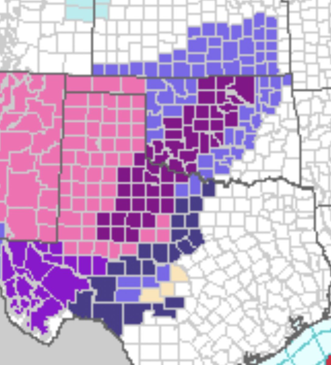 ReedTimmerUSA's tweet photo. HISTORIC ICE STORM is hammering parts of Oklahoma including OKC Metro with hardcore freezing rain continuing. We have to punch through this ice storm to intercept #HurricaneZeta @RadarOmega_WX #okwx https://t.co/WFZjD9gujp