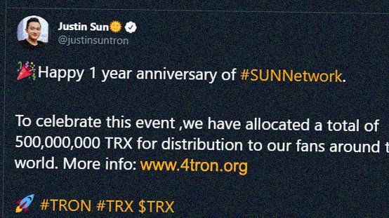 gavinm97's tweet photo. @justinsuntron @DeFi_JUST Very well done, I hope to see similar promos in the future! https://t.co/8uvCvboSFK