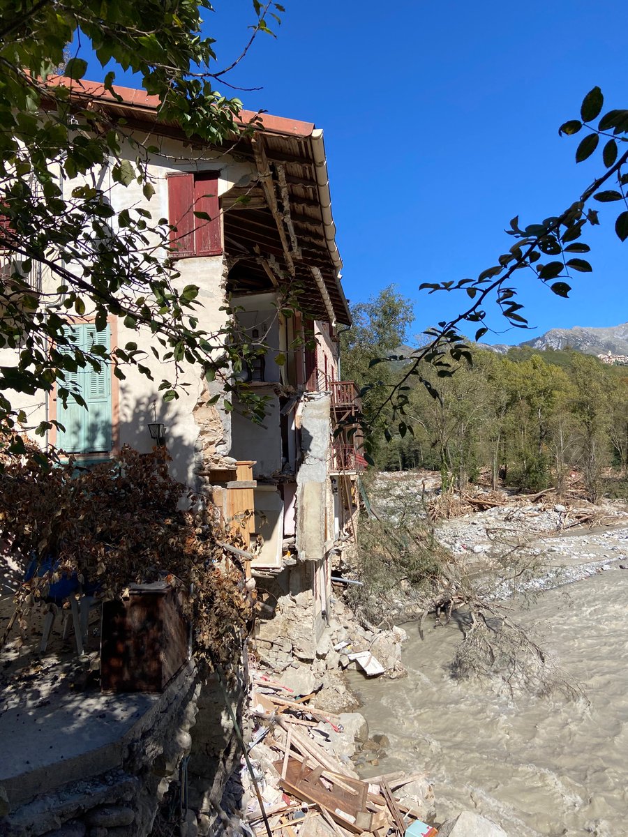 EMPC16's tweet image. Inondation à Lantosque. 
Courage à tous les sinistrés.