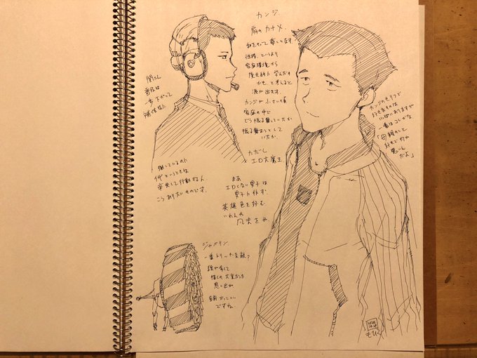 楽描き。 