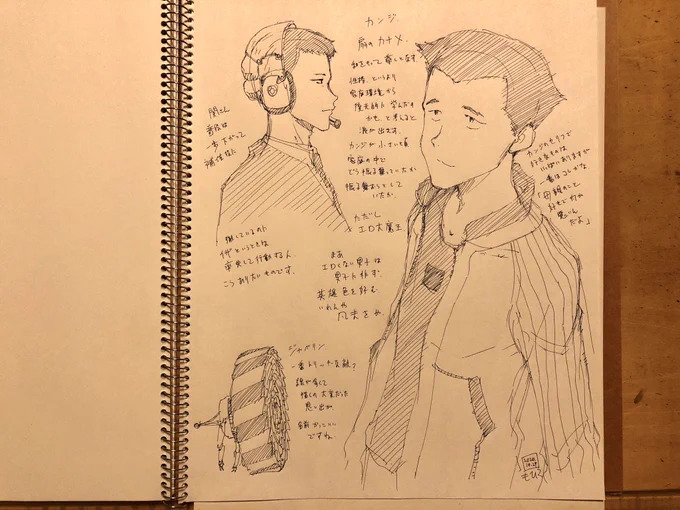 楽描き。 