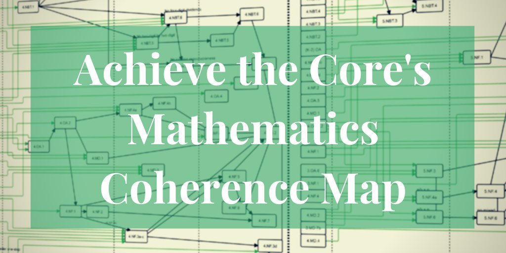 We know #math standards are not to be taught in isolation, but figuring out how they relate to one another can be difficult. Check out our Coherence Map, which demonstrates how #standards relate to one another, both within and across grades. bit.ly/3aOe08T #iteachmath