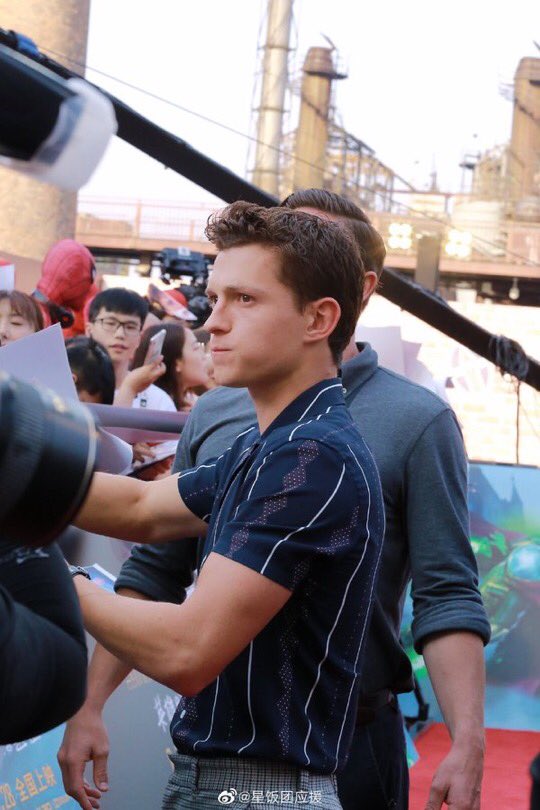 look at him