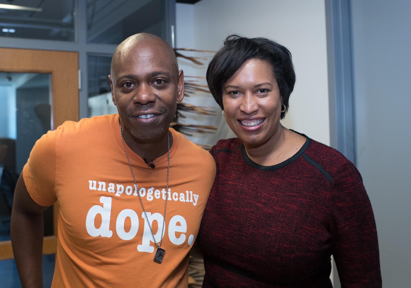 Mayor Muriel Bowser On Twitter It S Davechappelleday In Dc Last Year To Recognize Dave Receiving The Mark Twain Prize For American Humor I Proclaimed October 27th As Dave Chappelle Day In The