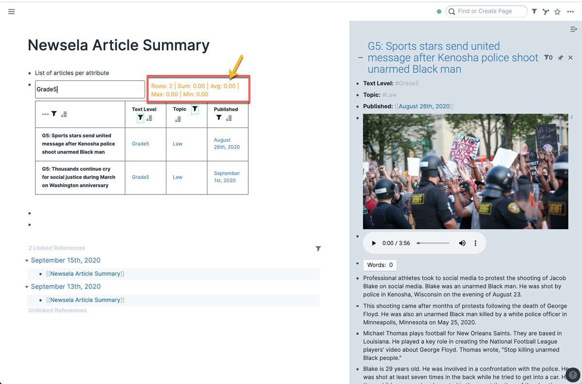 Sangmin Choimiraischool Roamdoku T Co Fllikrbgkg は Roamresearch 上で英語の多読を行うプログラムです 多読の対象は米国小中高90 が採用している Newsela 小2レベルから読める記事が一万本以上 記事をroamにコピーする際 必要なメタ