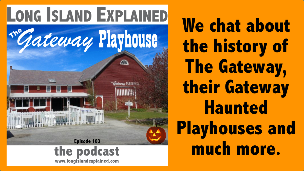 LIExplained's tweet image. Another all-new episode today as @RoachComic  
chats with Michael Baker about Long Island's iconic 
Gateway Playhouse.
Find all the ways to listen at longislandexplained.com