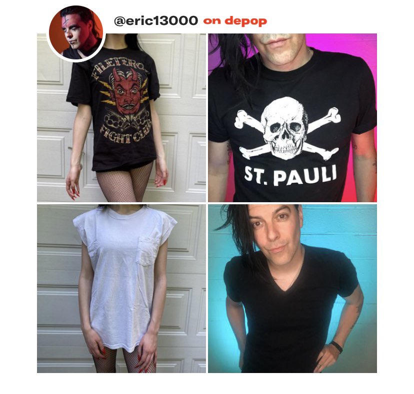I now have REDUCED SHIPPING on t-shirts on my DEPOP ⚡️ Go pick something up before it’s too late! 

depop.com/eric13000