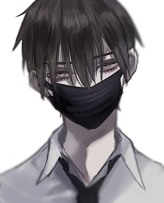 黒マスクって可愛いヨネ 