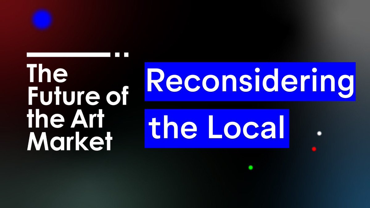 CreativeUtdUK's tweet photo. And we’re off! Event 3/4 of #FOTAMUK is now live as Patricia Fleming Gallery @PFProjects and her panel @zaindada92 @roselejeune ask: What does it take to build smaller, multiple, connected art markets? #ReconsideringTheLocal

Submit your Q’s and thoughts using #FOTAMUK https://t.co/0l3jC38tYX