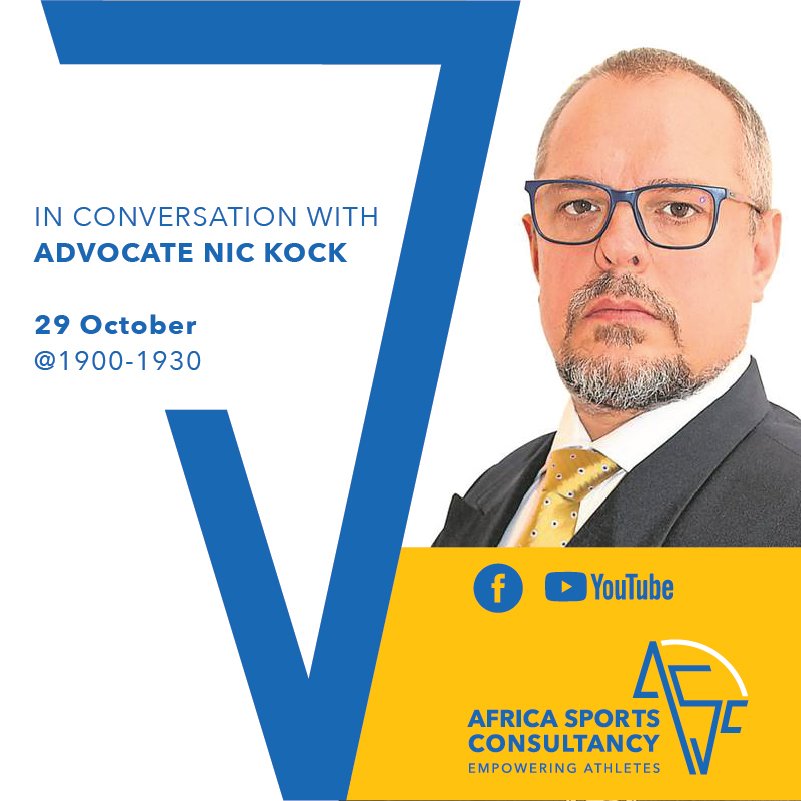 Africasportsco1's tweet photo. When it comes to Sports &amp; Education no better suited person to speak to than @nic_kock. A man who has driven the NGO, Sports Skills 4 Life Skills program which has produced over 300 graduates. Nic is also the ex Western Province Cricket  President. Join us as we chat to him https://t.co/gvOhPDrtya