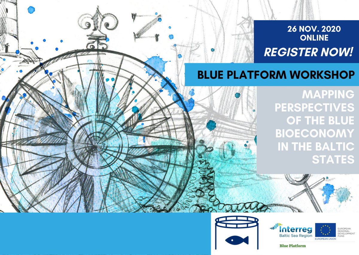 SubmNet's tweet photo. Registration is open for our #BluePlatform workshop on the #BlueBioeconomy in the Baltic States! Make sure to tune in on 26 November! 🎉
https://t.co/IFNAOU3SFo https://t.co/9HDfqKg6RB