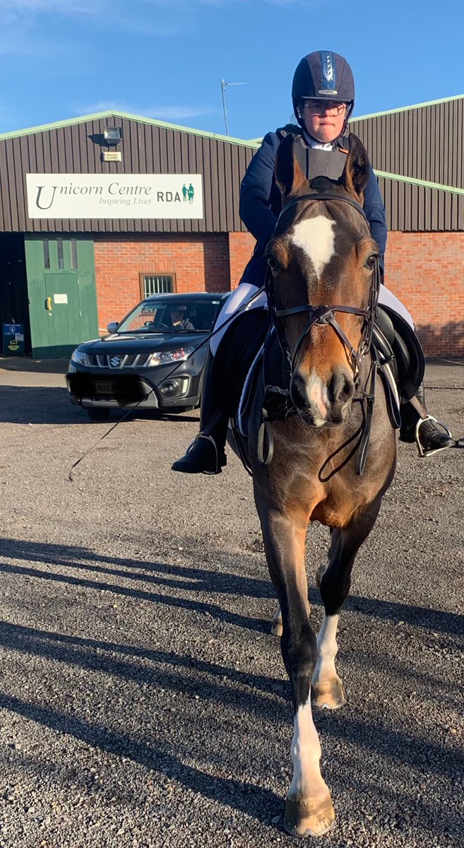 Been a bit quiet on here recently... had a fab day on Sunday @UnicornRDA earning our first <a href="/britishdressage/">British Dressage</a> Para points ☺️
