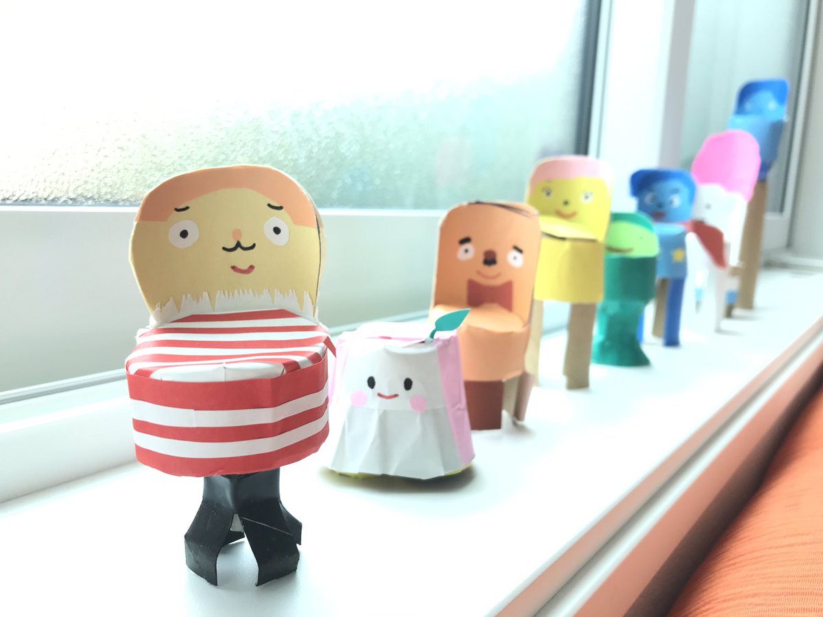 トイレットペーパーの芯で作成！ 息子のために本気創作！ Eテレのみい