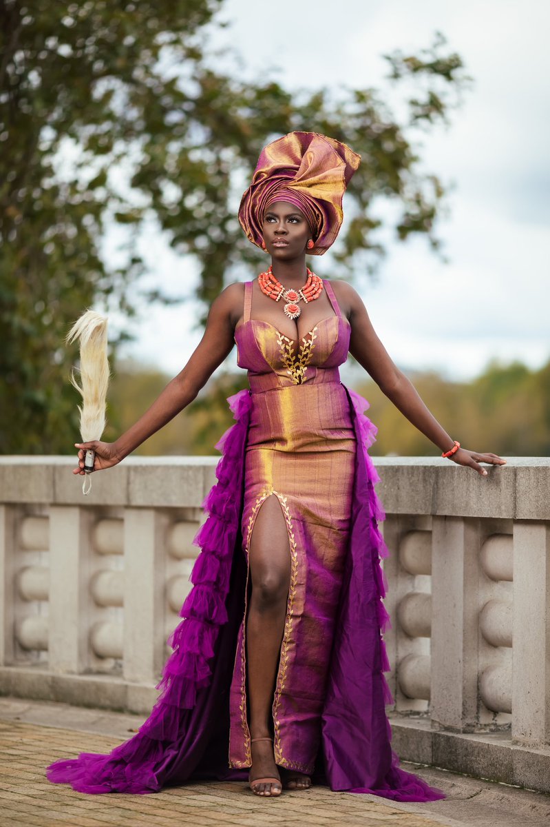 OyinSoExtra's tweet photo. Finally got to shoot my modern take on Yoruba royalty brought to life by @DenikeOnline @TheAdenike @KofoAdu and byJJamie (on Instagram) https://t.co/Ke6r2GUgr3