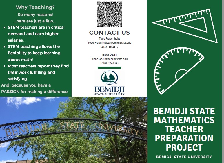 mctm_mn's tweet photo. #mtbos and #iteachmath - this is for everyone!  Teachers, do you have a student who is thinking of a career in math or math ed.  Check out this amazing opportunity from @BemidjiState -- MN is a great place for school and live! @IowaMathTeach @MathICTM @michiganmath https://t.co/UjaKTRUsJE