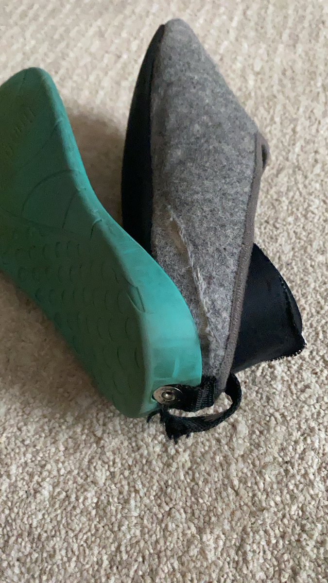 Damn <a href="/mahabis/">mahabis</a> - dangerous footwear. I’ve slipped, tripped and flipped in the last year that I’ve had them. At £80 you would have though the designers would have seen the floors early on. I see that the “older” style has now gone. I bet from all the complaints!!