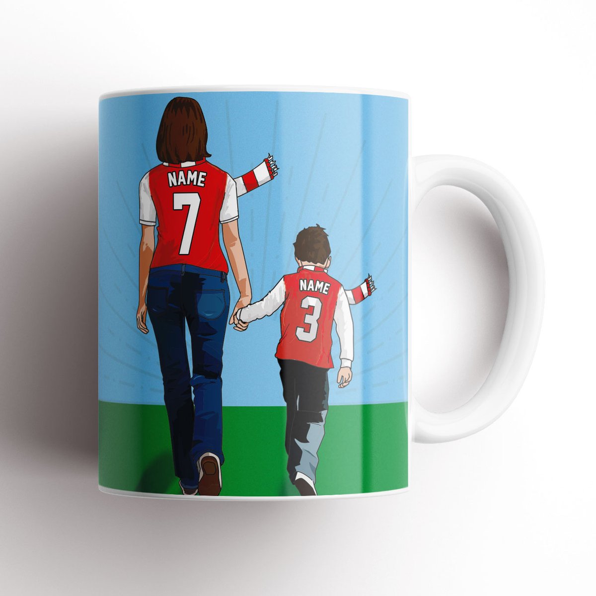 Introducing the hand in hand mug! Simply the perfect gift!

Change names, numbers, club colours, hair, genders and more!

Order >> theterracestore.com/collections/ha…

Retweet for your chance to win one customised to your choices!