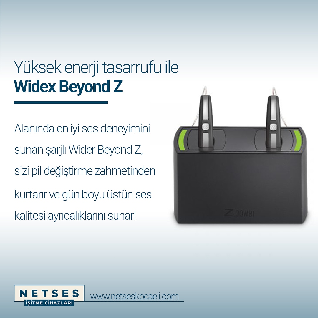 Yüksek enerji tasarrufu ile Widex Beyond Z !

Detaylı bilgi için web sitemizi ziyaret edebilirsiniz.
💻netseskocaeli.com 

#işitmecihazı #isitmeengelliler #işitmeengellilereğitimi #işitmekaybı #işitmecihazları #sakarya #istanbul #kocaeli
