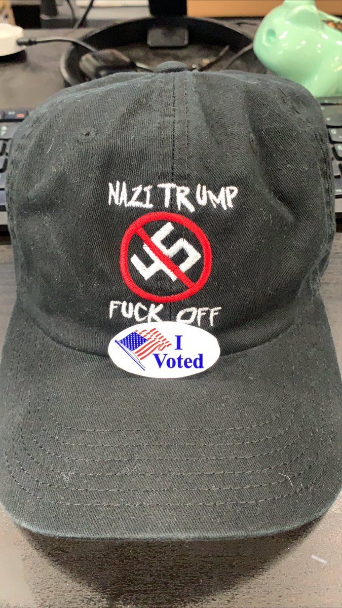 awthumaustin's tweet photo. @JoelRubin_ Here mine with a hat a made at work. https://t.co/MWkSnczBbT