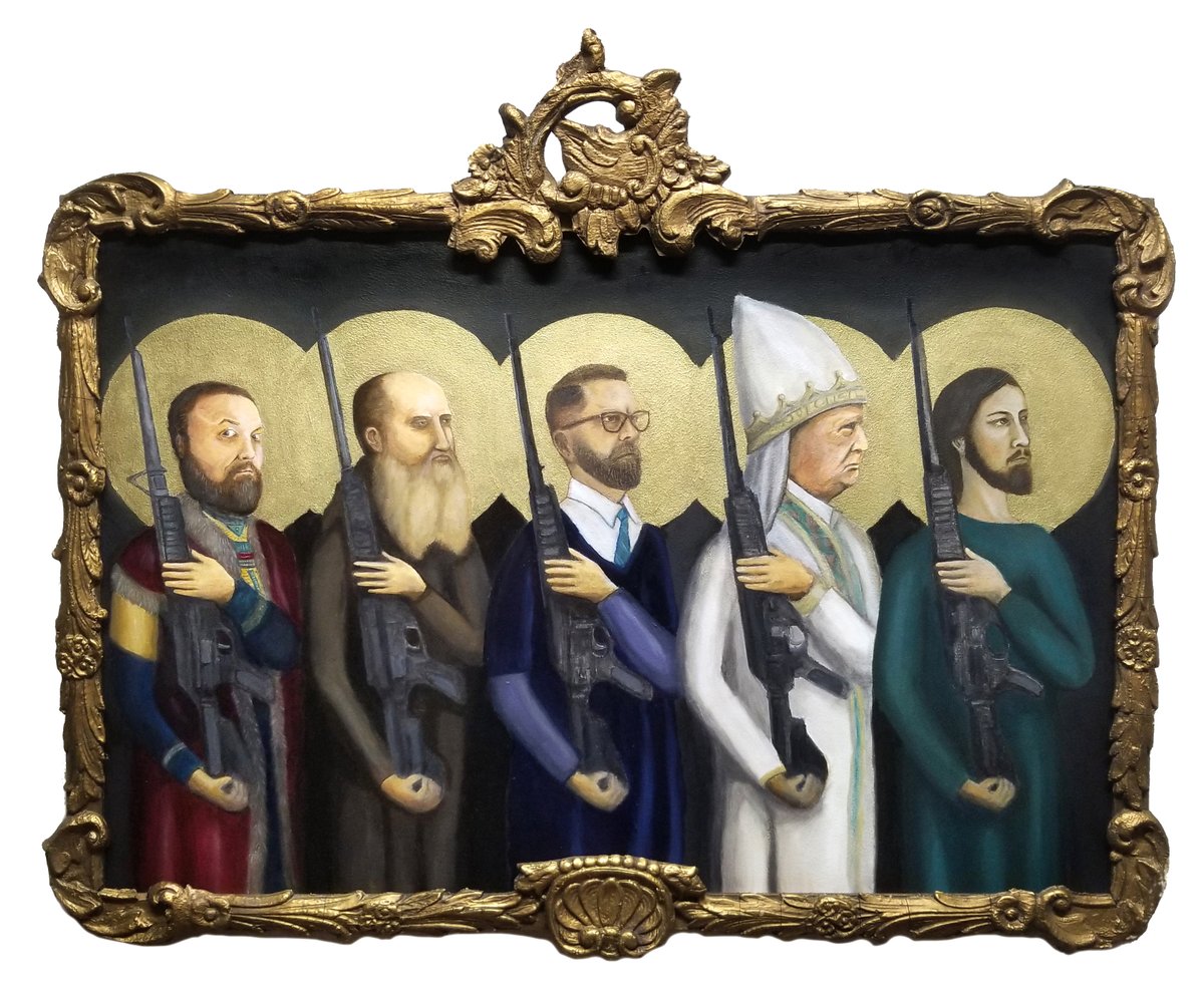 The Saints Go Marching: Ottawa Artist creates painting mocking Trump. PRESS RELEASE:
adornato.com/post/press-rel…
<a href="/Adbusters/">Adbusters</a> <a href="/derspiegel/">DER SPIEGEL</a> <a href="/Booooooom/">Booooooom</a> <a href="/VICE/">VICE</a> <a href="/ctvottawa/">CTV Ottawa</a> <a href="/OttawaCitizen/">Ottawa Citizen</a> @JimCarrey <a href="/MuseumModernArt/">MoMA The Museum of Modern Art</a> #trump #2020Election #BidenHarris2020Landslide