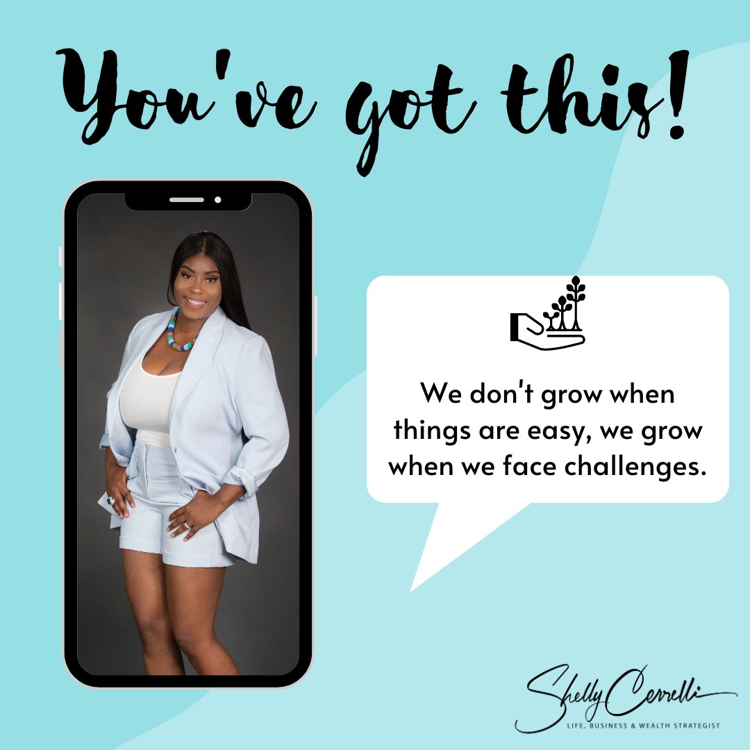 Challenges come not to blindside you or make you weak. Instead, they come to make you stronger. The goal in all of this is to learn from our challenges. 

#shellyinspires #lifecoach #motivation #inspiration #mindset #toronto #life #lifestyle  #Ontario #Canada