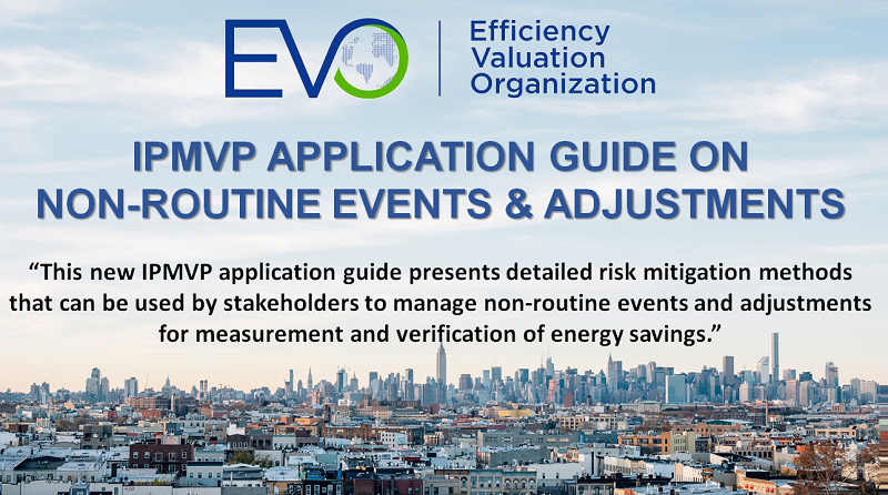Efficiency Valuation Organization (@evo_ipmvp) on Twitter photo M&V of energy savings! <a href="/EVO_IPMVP/">Efficiency Valuation Organization</a> releases an #IPMVP Application Guide on non-routine events and adjustments. A critical guide to adjusting #energysavings estimates in the context of COVID-19.
evo-world.org/en/news-media/… M&V of energy savings! <a href="/EVO_IPMVP/">Efficiency Valuation Organization</a> releases an #IPMVP Application Guide on non-routine events and adjustments. A critical guide to adjusting #energysavings estimates in the context of COVID-19.
evo-world.org/en/news-media/…