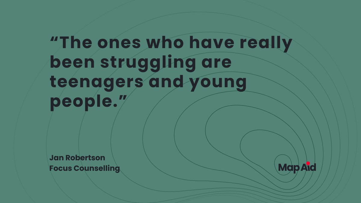 GlobalMapAid's tweet photo. “The ones who have really been struggling are teenagers and young people.” - Jan Robertson, @Focus_Bath

#YoungPeople are generally less physically affected by #COVID19 but #lockdown is having a huge effect on their #MentalHealth.

Read our blog for more - https://t.co/Df1cHvTs8q https://t.co/0ByU6auF8T