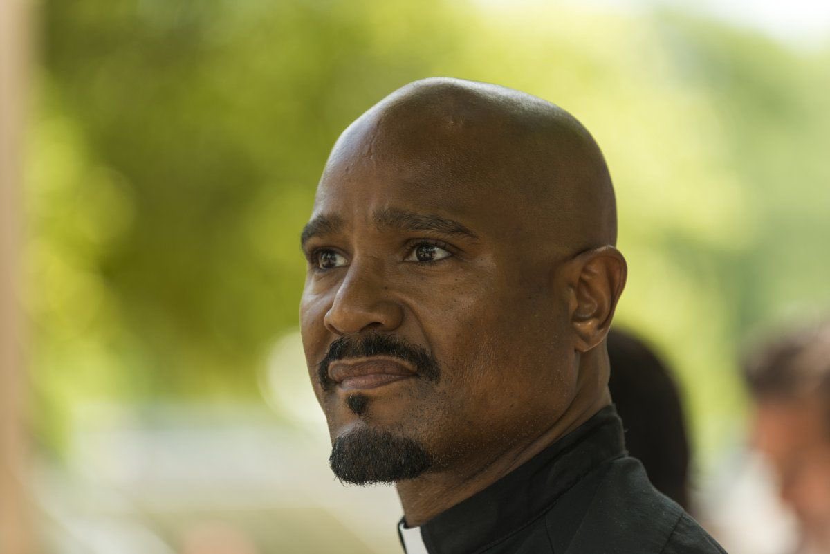 Seth Gilliam as Father Gabriel StokesA man of God that isn’t afraid to kill in the name of family. Initially a coward, this priest’s hero journey has been one of immense growth & change. A skilled diplomat that will go down fighting for his people.This is Gabriel Stokes.