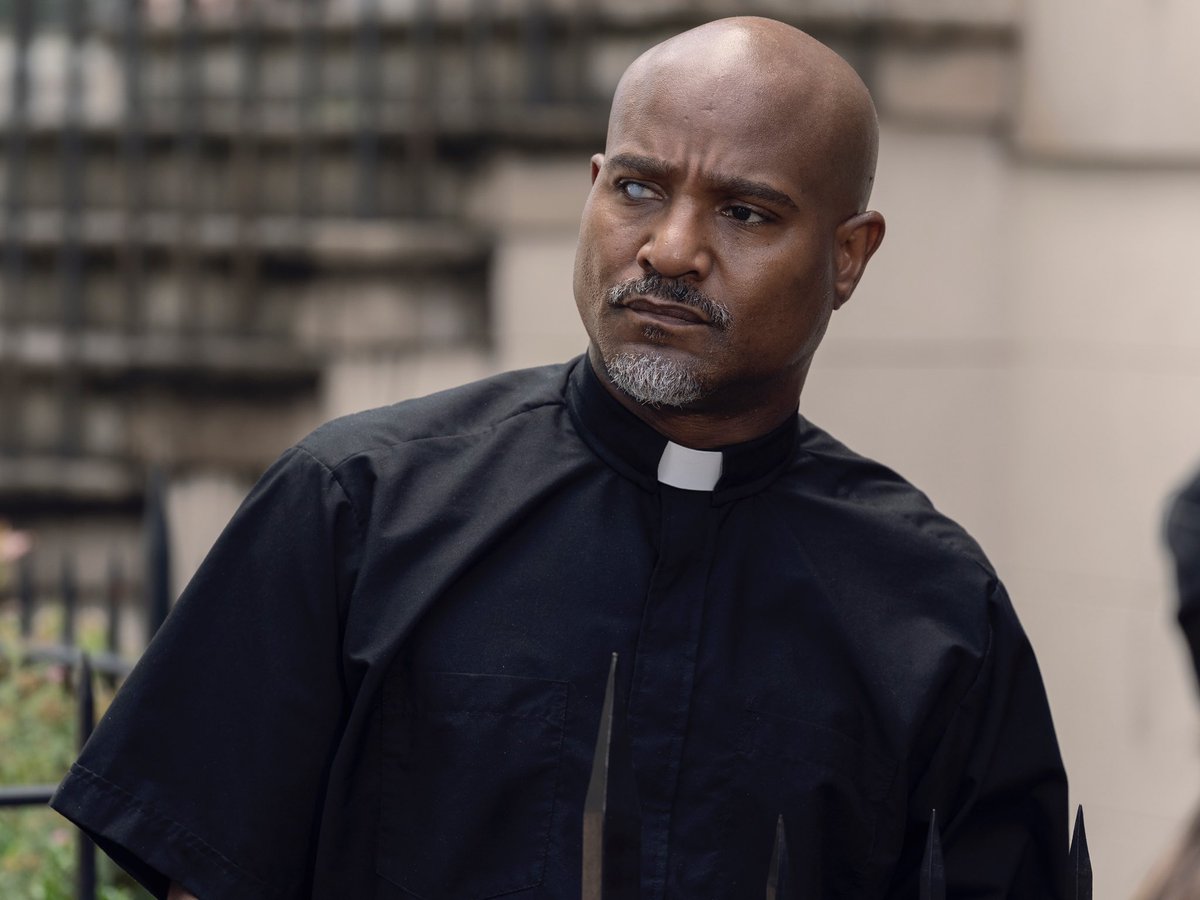 Seth Gilliam as Father Gabriel StokesA man of God that isn’t afraid to kill in the name of family. Initially a coward, this priest’s hero journey has been one of immense growth & change. A skilled diplomat that will go down fighting for his people.This is Gabriel Stokes.