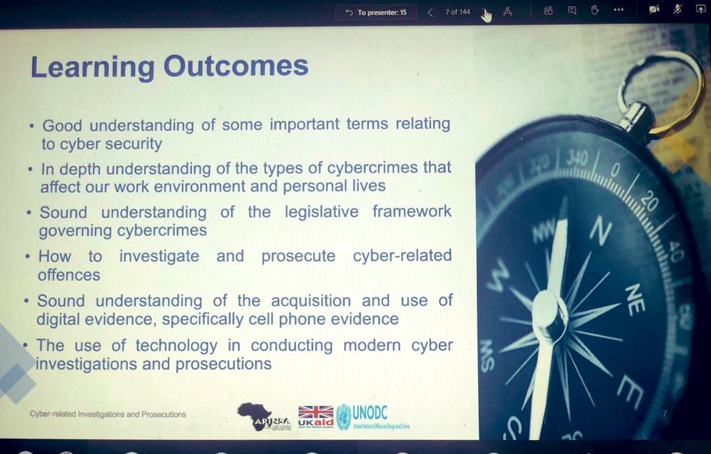 ZhuldyzAkisheva's tweet photo. Do we know the real extent of #cybercrime?  #SouthAfrica #WesternCape criminal justice practitioners are discussing chronic underreporting, challenges with investigation &amp; prosecution of cybercrime at #ARINSA #SDG16 @ukinsouthafrica @StateINL @DFID_UK @NeilWalsh_UN https://t.co/aChyEvnOgt