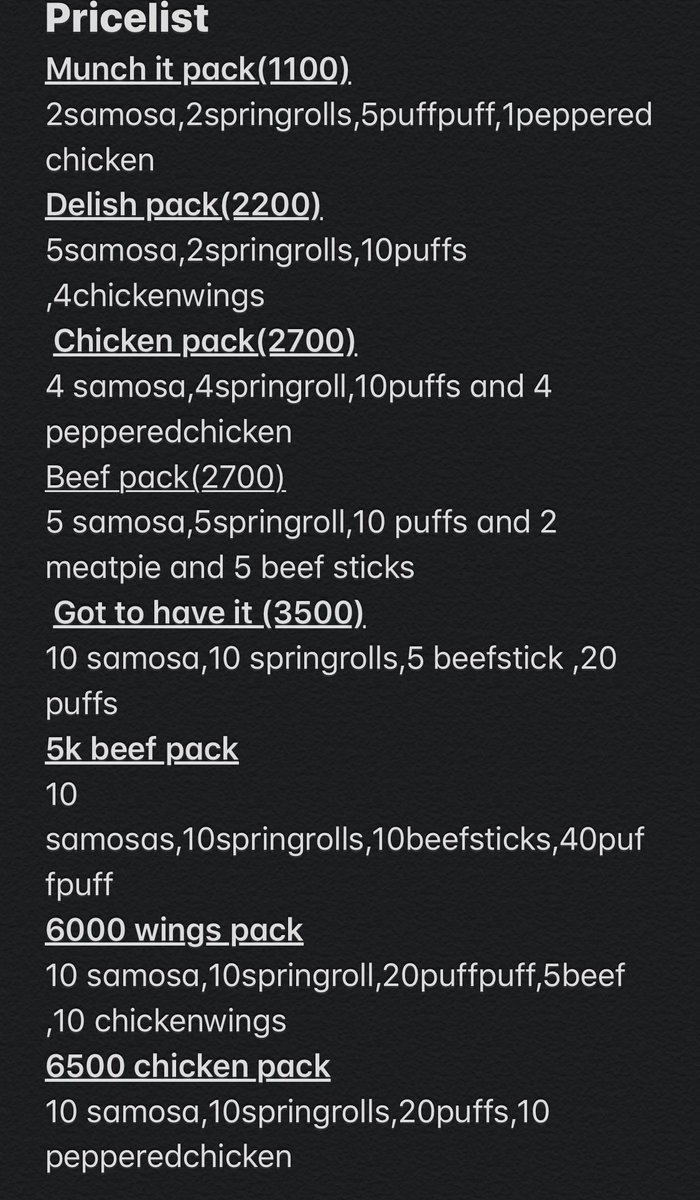 smallchopsabuja's tweet photo. We are taking orders for tmrrw😋😋 call 07069260697 or ig @small_chops_abuja https://t.co/5BysGfkas0