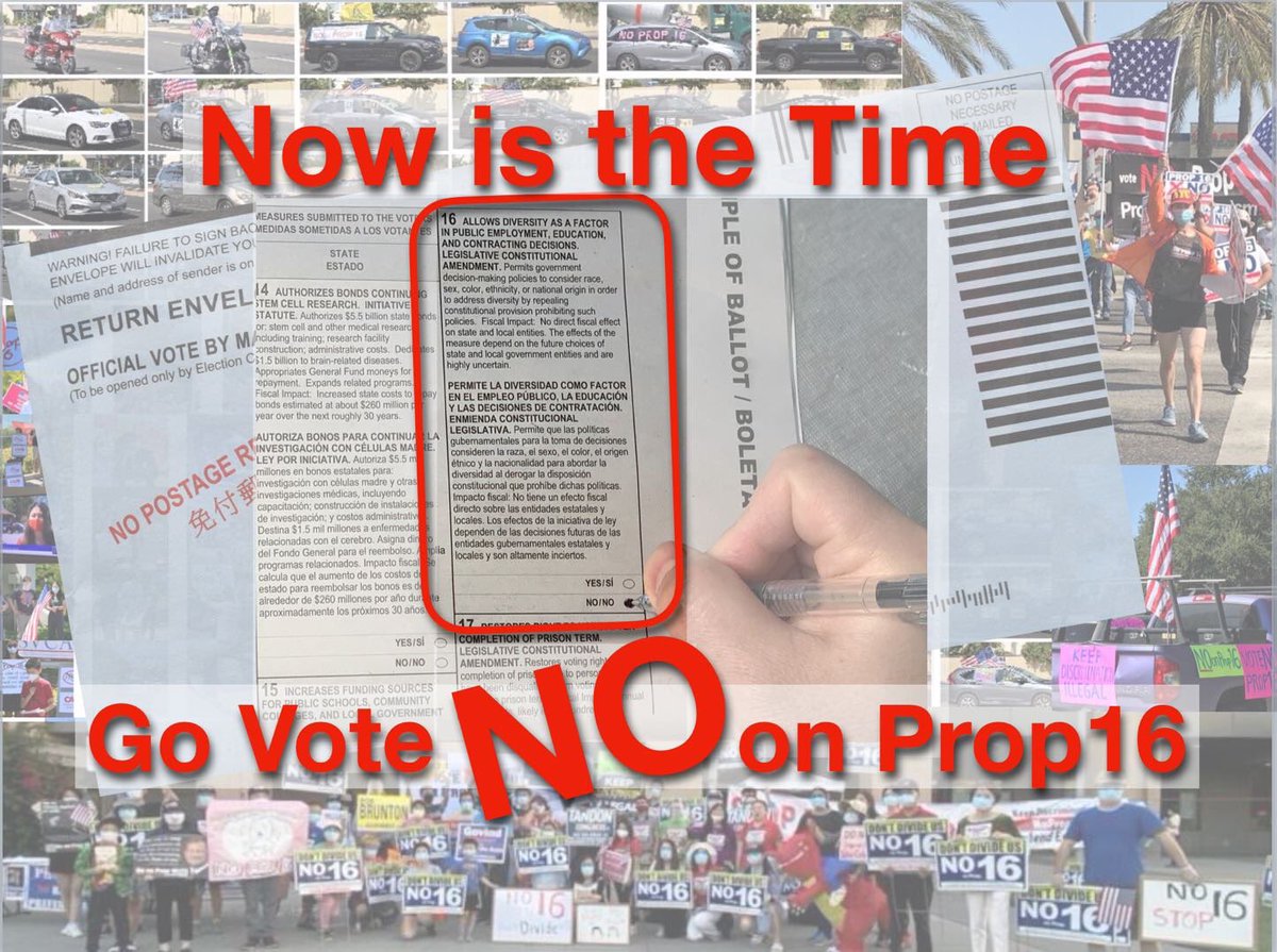 DaisyCalOC's tweet photo. @CASOSvote If you do not vote, you do not count.
#NoOnProp16  Vote No on #prop16!
https://t.co/kf5qzKY2k6 https://t.co/thk8rHW1j3