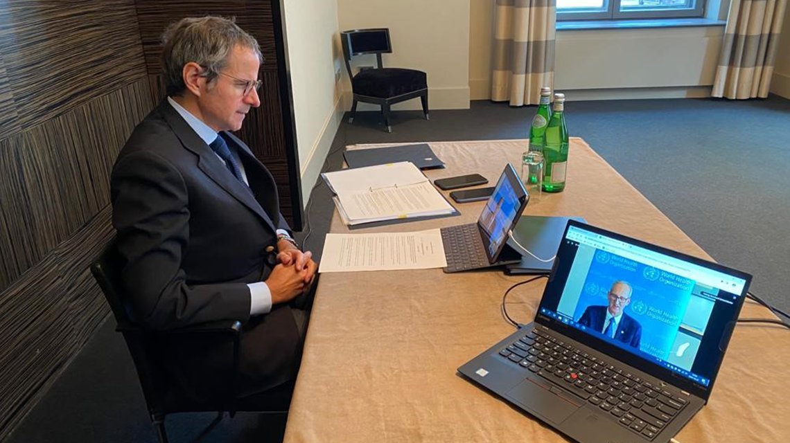 rafaelmgrossi's tweet photo. Partnerships with private or public sectors, international organizations, and others, are key to achieve #GlobalGoals and tackle this and future pandemics. Read on: https://t.co/BYGQXinhNN https://t.co/rQcGKV43Jv