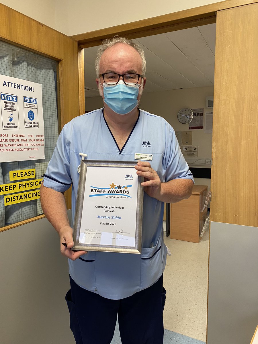 Hazel Mitchell (@h_leg_mitch) on Twitter photo Immensely proud of our H@H APR Martin Tobin, a finalist in today’s <a href="/NHSLanarkshire/">NHS Lanarkshire</a> staff awards and most definitely a winner in our eyes. This man is the ultimate example of #patientcentredcare, commited, knowledgable, dedicated, caring and hardest worker we know. Well deserved🌟 Immensely proud of our H@H APR Martin Tobin, a finalist in today’s <a href="/NHSLanarkshire/">NHS Lanarkshire</a> staff awards and most definitely a winner in our eyes. This man is the ultimate example of #patientcentredcare, commited, knowledgable, dedicated, caring and hardest worker we know. Well deserved🌟