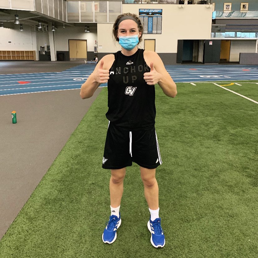 gvsuwbb's tweet photo. S/O to Sammie for being our conditioning finisher winner today π€©#maskuptoanchorup #grindin https://t.co/3EABPqPsSL