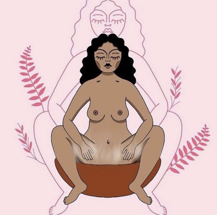 holisticshouse's tweet photo. Yoni steaming🧖‍♀️: a way to rejuvenate your vagina! Our steam is a mix of organic herbs that aid women to feel comfortable in their womanhood🌺🌼🌸 Try steaming if you suffer from PCOS, endometriosis, long/painful periods, low sex drive, odor, infections, or just need a good detox https://t.co/k0j35vBsm9