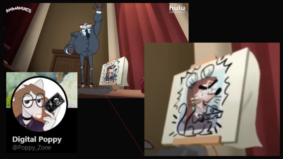 lex_cypher's tweet photo. So...It finally happened @Poppy_Zone confirmed for @TheAnimaniacs #Zany #Insaney #HeresTheRatLady https://t.co/BdnQYexKUW