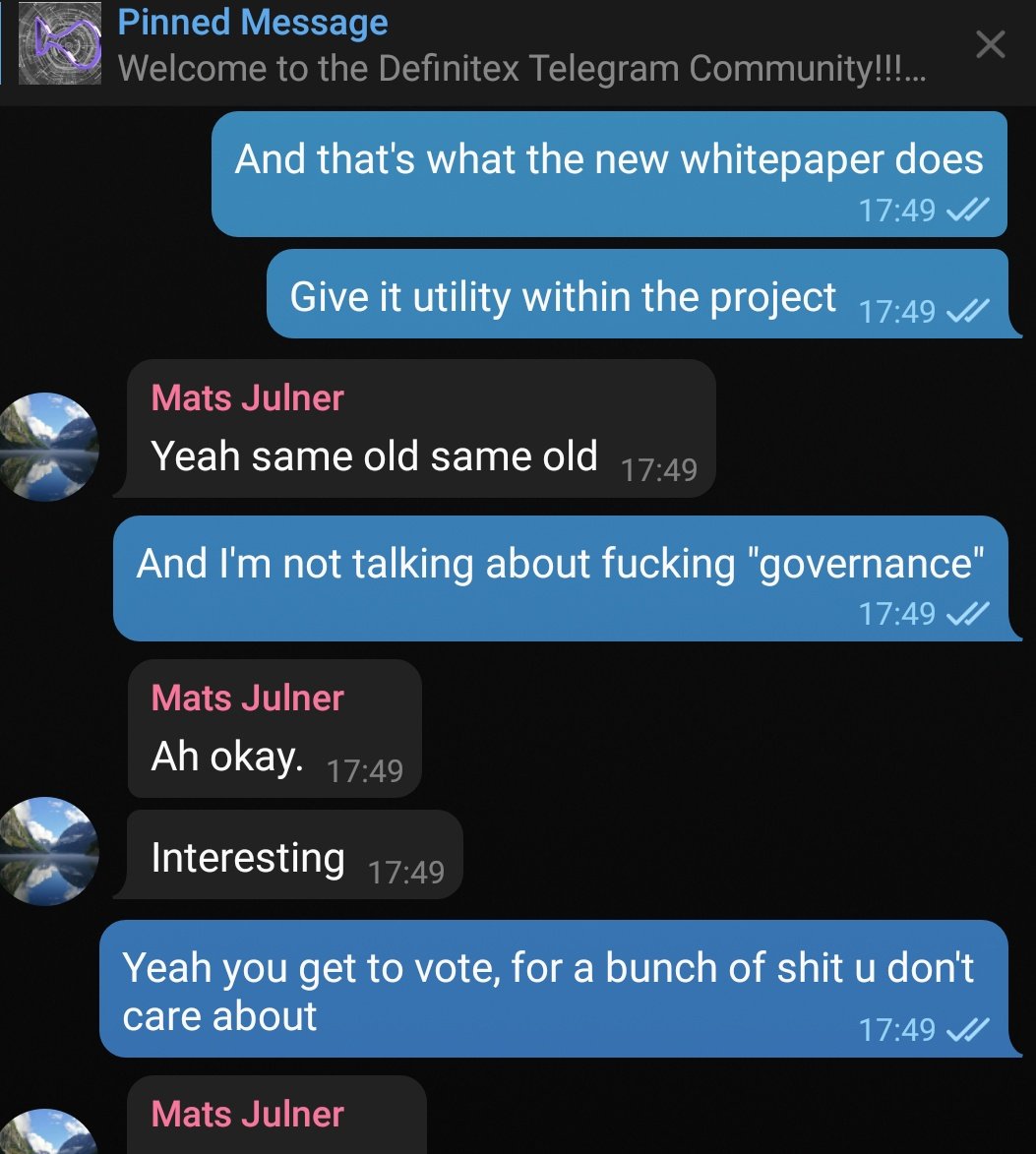 BeyondDefinitex's tweet photo. "AMA" for $dfx translates to ask @hashtagthePRguy 20 questions and try slide into his DM's.
#defigem
#lowcap
#defi
#cryptocurrency
#dfxlives
Come join in the convo
https://t.co/lpbyG27Azu https://t.co/WyPxIV9O94