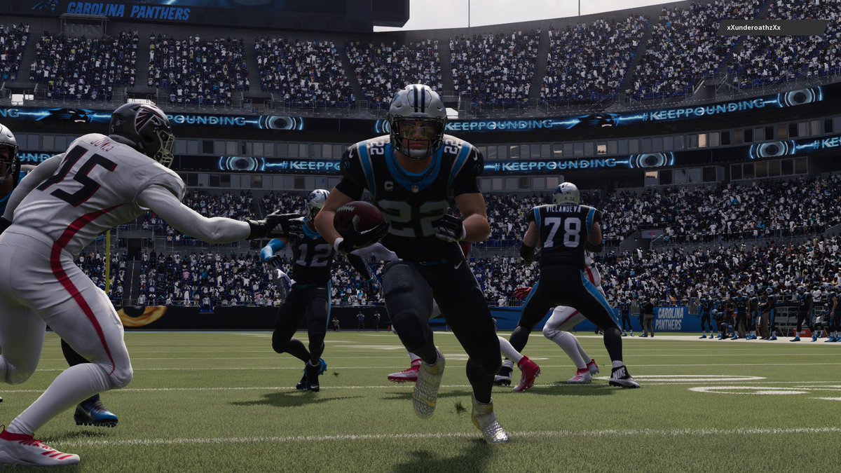 Panthers_MBL's tweet photo. Week 2 || Panthers 16 Falcons 14

Moorman threw his first career TD pass and led his first career game winning drive setting up Slye for the wining FG. Newcomer Eric Ebron was key hauling in 6 catches for 110 yds. The defense picked Ryan off twice allowing only 150 passing yds. https://t.co/LWYhx20Kus