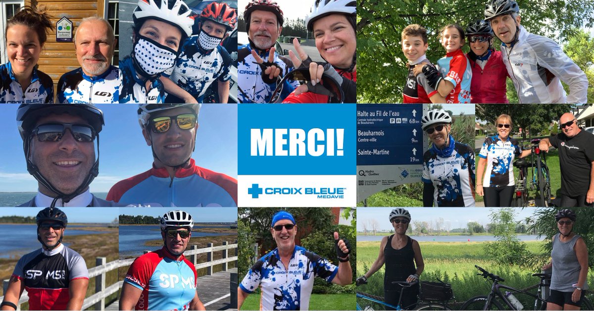 SPCanOfficielle's tweet photo. Nous sommes fiers d’annoncer que les participants au Vélo SP ont amassés 336 222 $. Merci à notre partenaire Croix Bleue Medavie qui nous soutient depuis plusieurs années. La détermination de la collectivité de la SP est inspirante. Ensemble, #stopponslaSP https://t.co/spZyVBYIQz